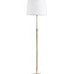 Greenwich Adjustable Floor Lamp, Brass