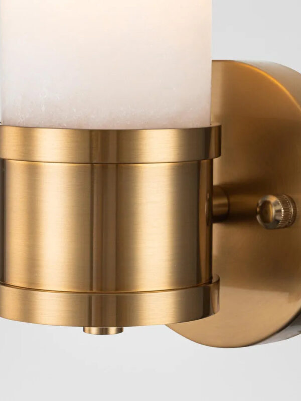 Hermione Wall Light | Brass | W13 x H29cm - Image 4