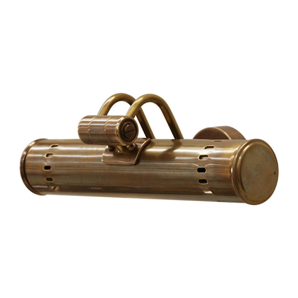 Gallery Art Light Wall Sconce | Antique Brass | W33cm, Depth 19cm - Image 2