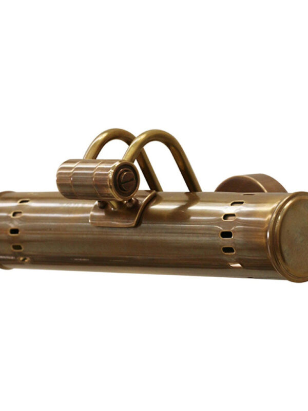 Gallery Art Light Wall Sconce | Antique Brass | W33cm, Depth 19cm - Image 2