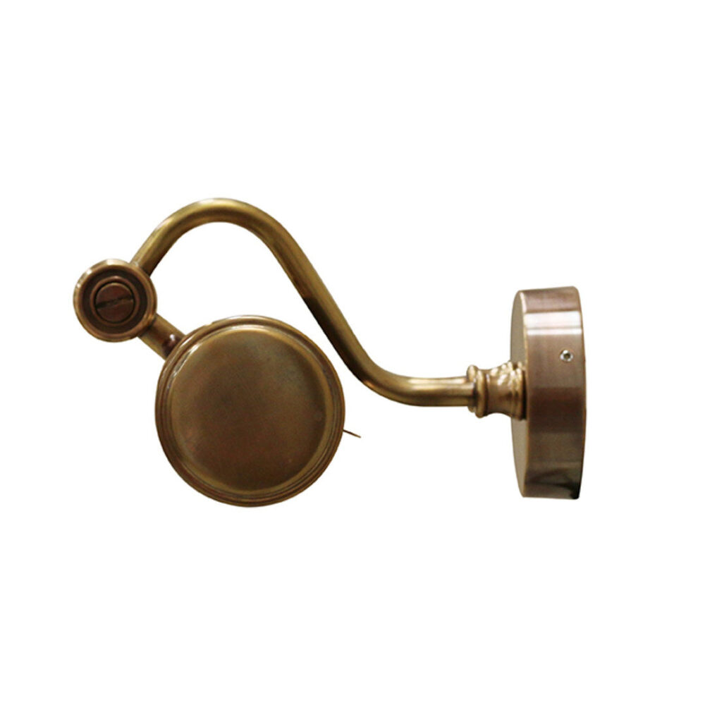 Gallery Art Light Wall Sconce | Antique Brass | W33cm, Depth 19cm - Image 3