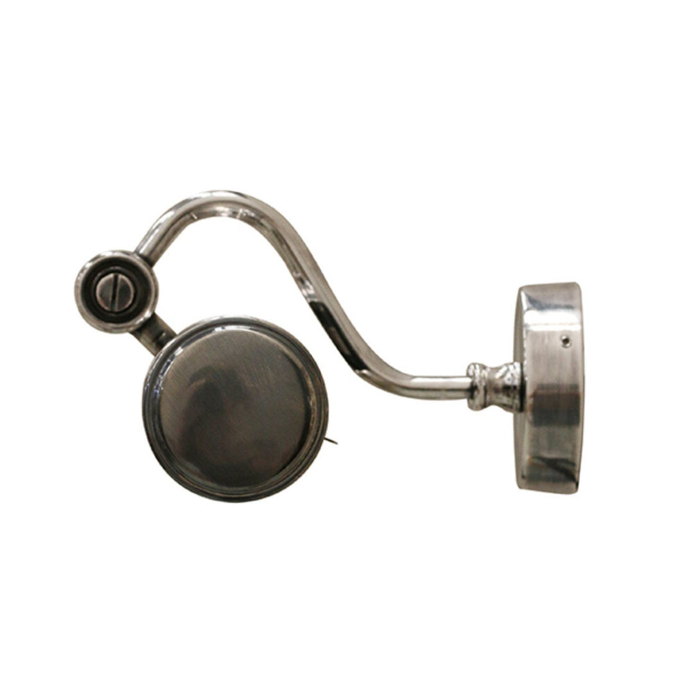 Gallery Art Light Wall Sconce | Antique Silver | W 33cm, Depth 19cm - Image 2