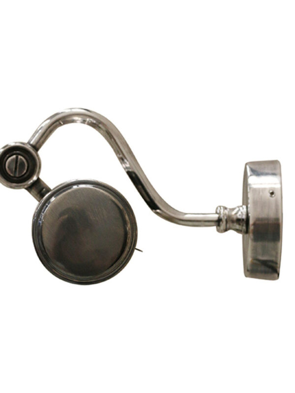 Gallery Art Light Wall Sconce | Antique Silver | W 33cm, Depth 19cm - Image 2