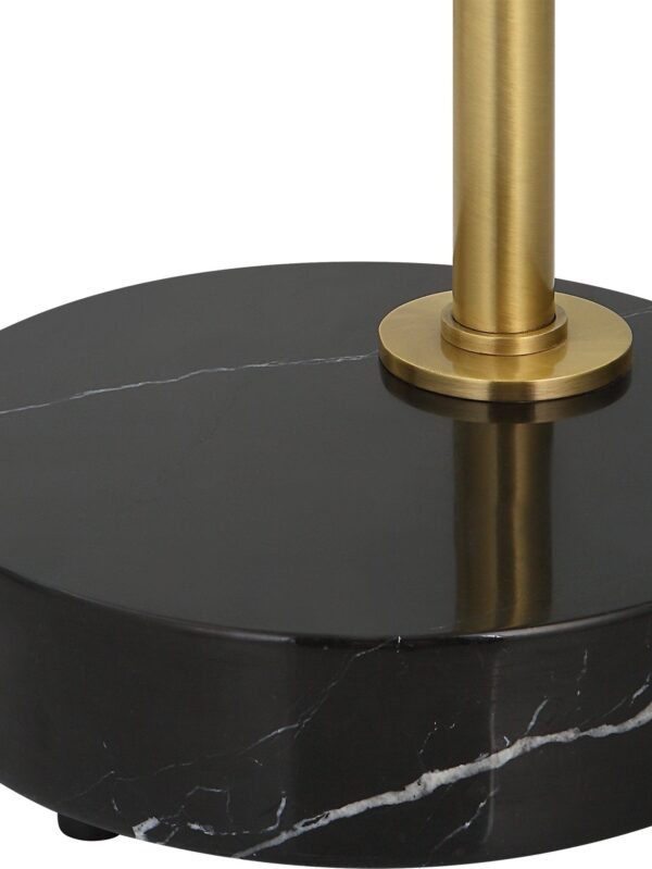 Huxford Brass Arch Floor Lamp - Image 8