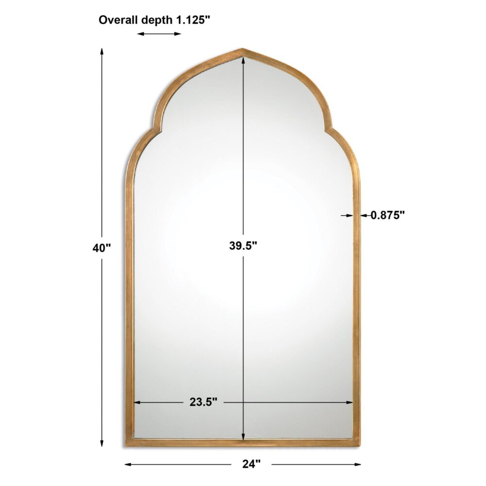 Huxford Brass Arch Floor Lamp - Image 5